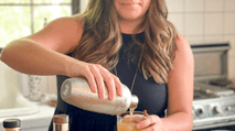 Apple Cider Bourbon Cocktail - Rose & Lee Co