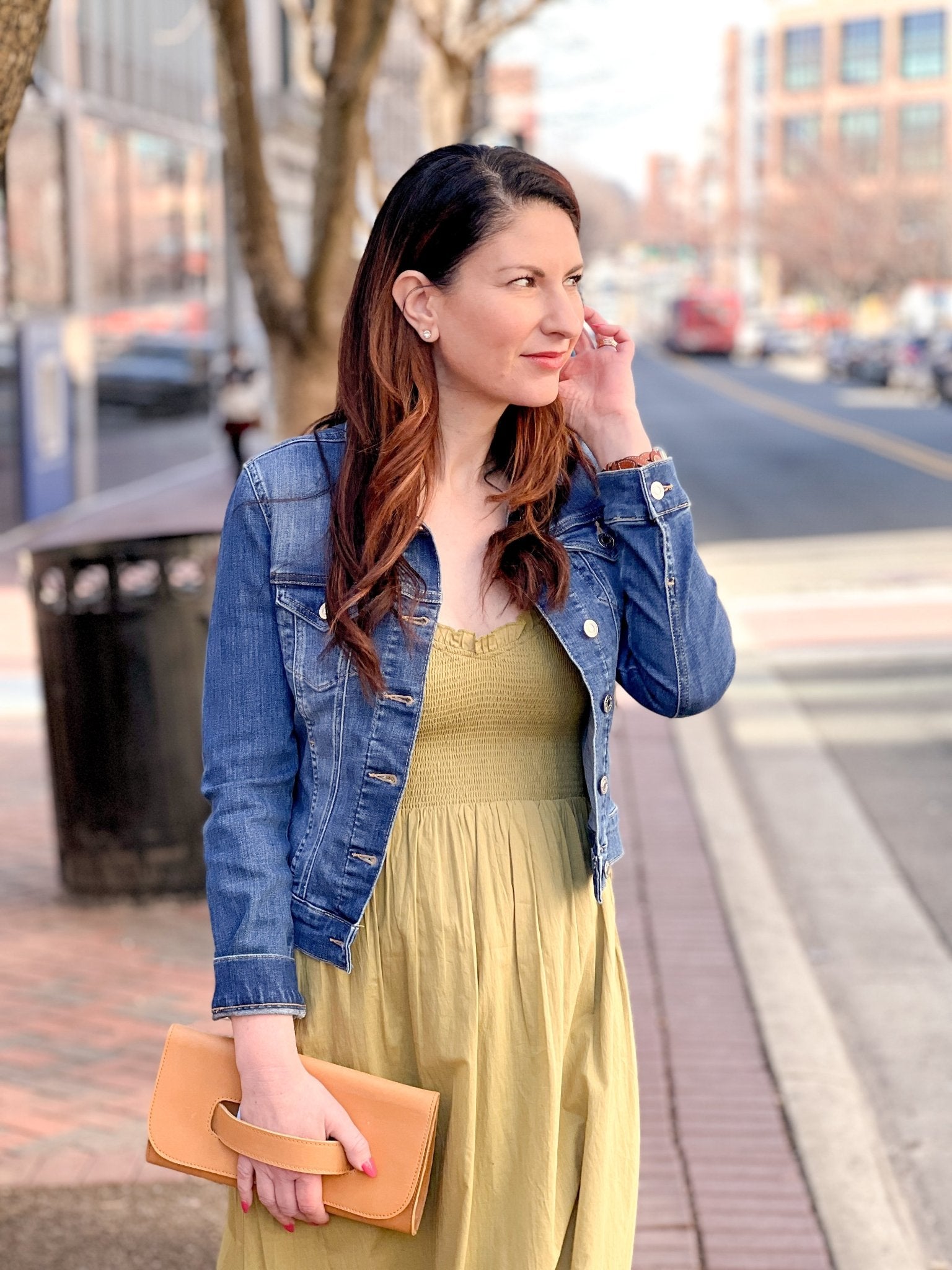 Rose & Lee Co Samantha Jacket, Feather Blue by Mavi Jeans Jackets