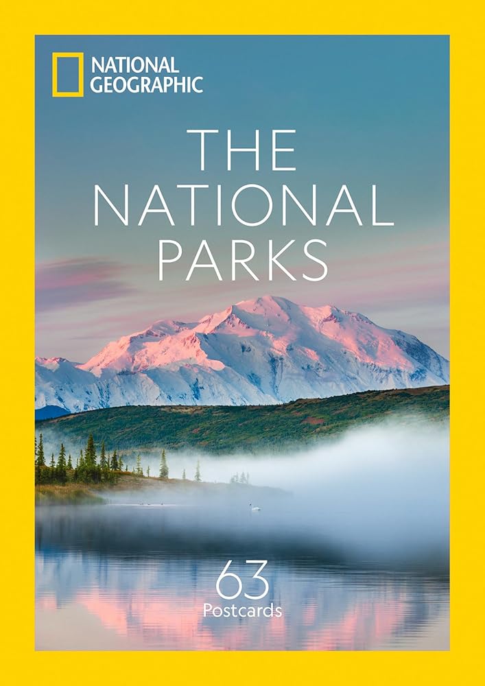 The National Parks: 63 Postcards cover image