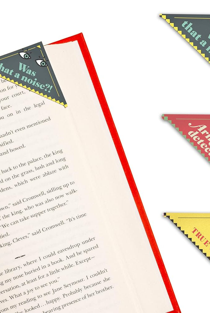 Rose & Lee Co Mystery & True Crime Lovers Bookmark Corners Stationery