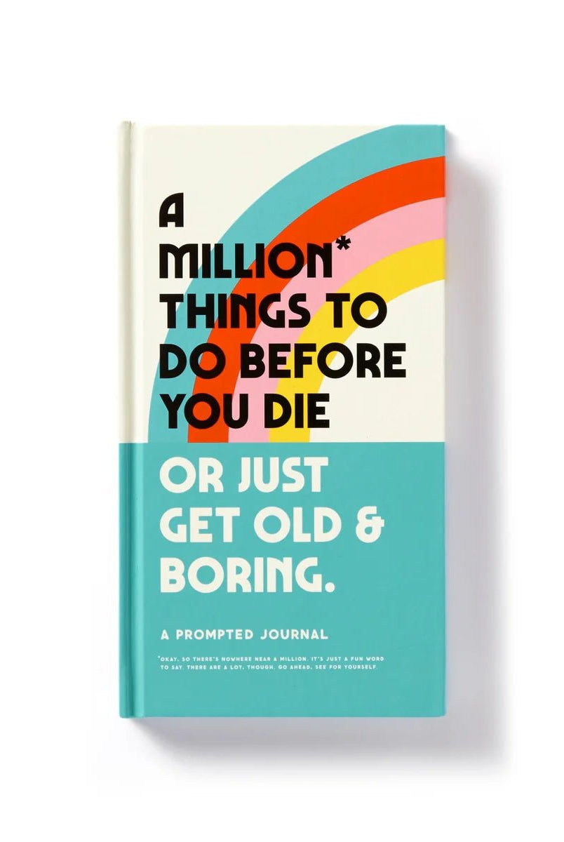 Rose & Lee Co A Million Things To Do Before You Die Journal Home & Gifts