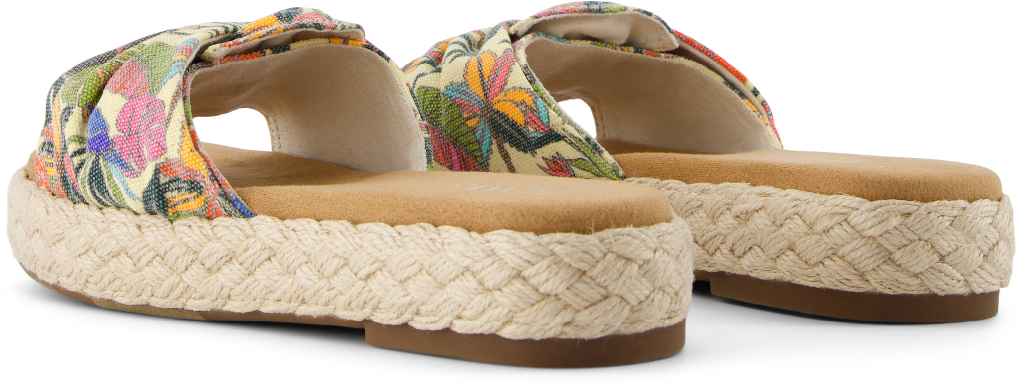 Abby Slide Flatform Espadrille Sandal