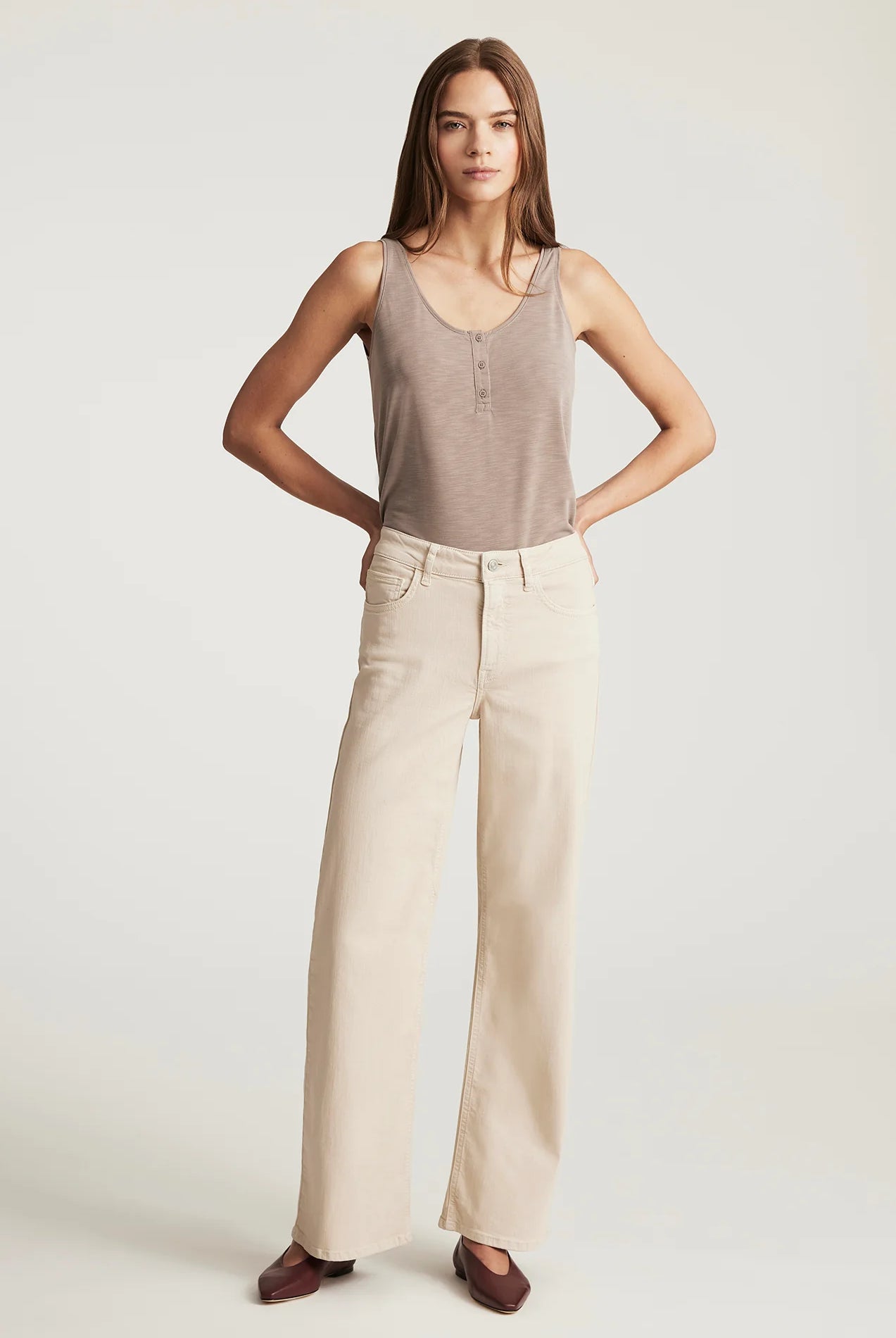 Rose & Lee Co Alena Jeans, Champagne Flex Blue by Mavi Jeans Denim