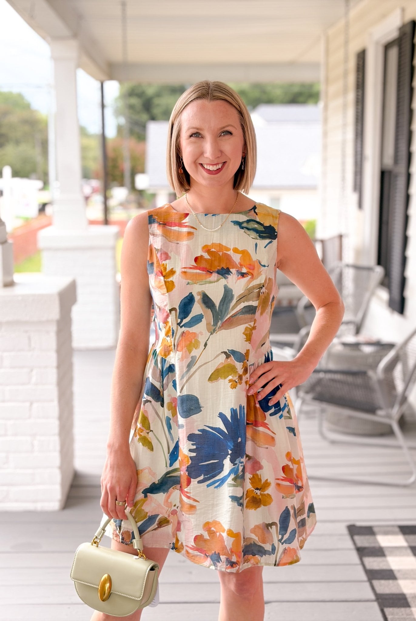 Rose & Lee Co Alison Dress, Multi Work Dress