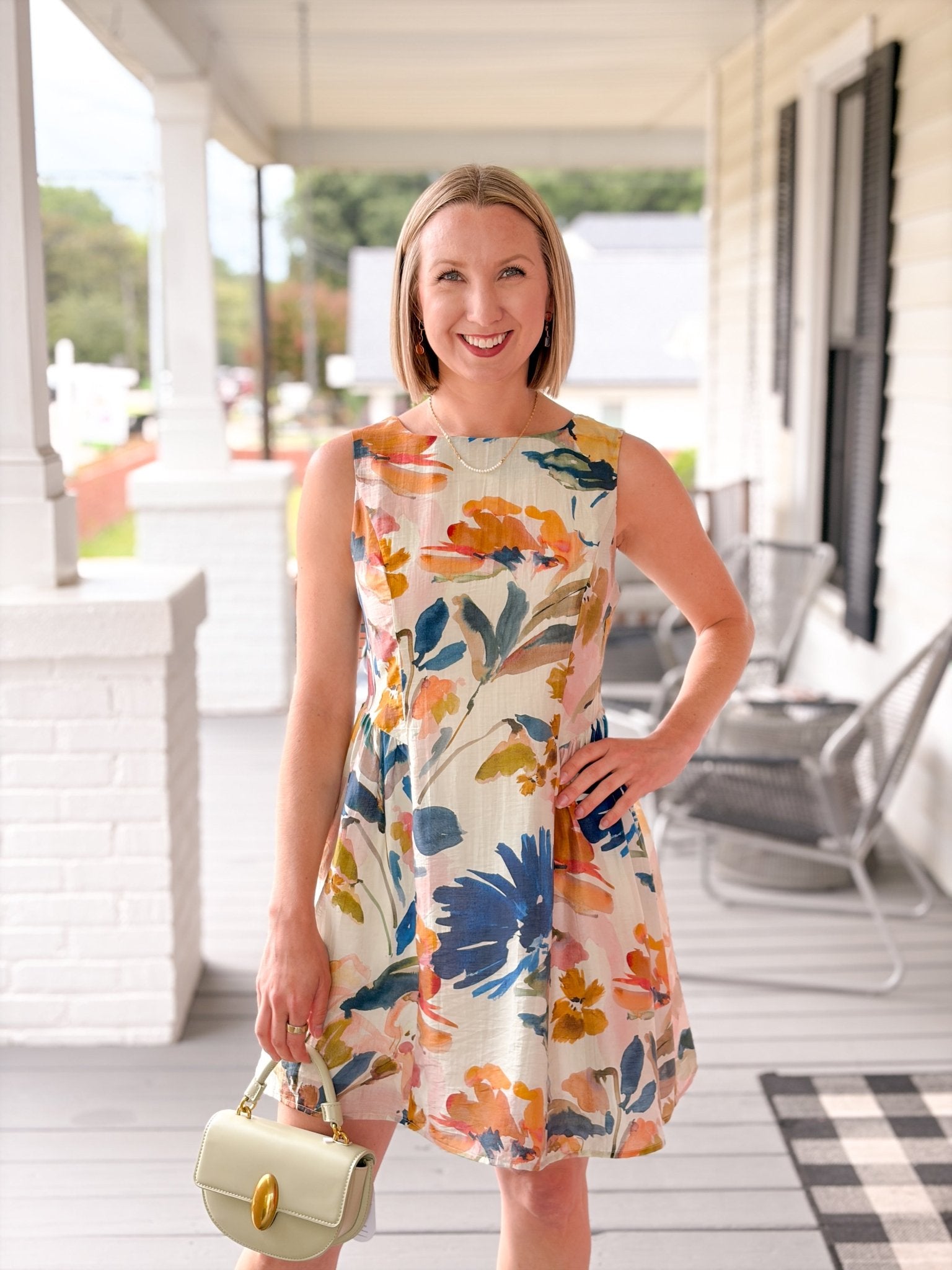 Rose & Lee Co Alison Dress, Multi Work Dress