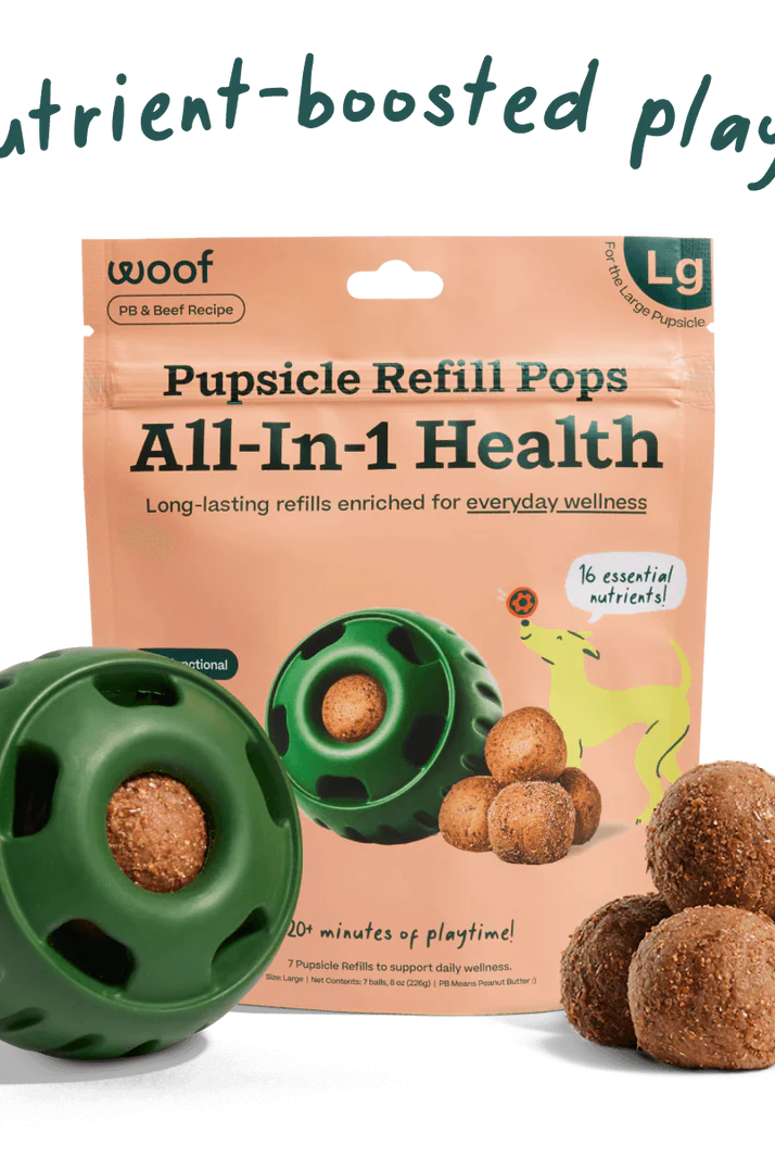 All-in-1 Wellness Large Pops, Peanut Butter & Beef Flavor