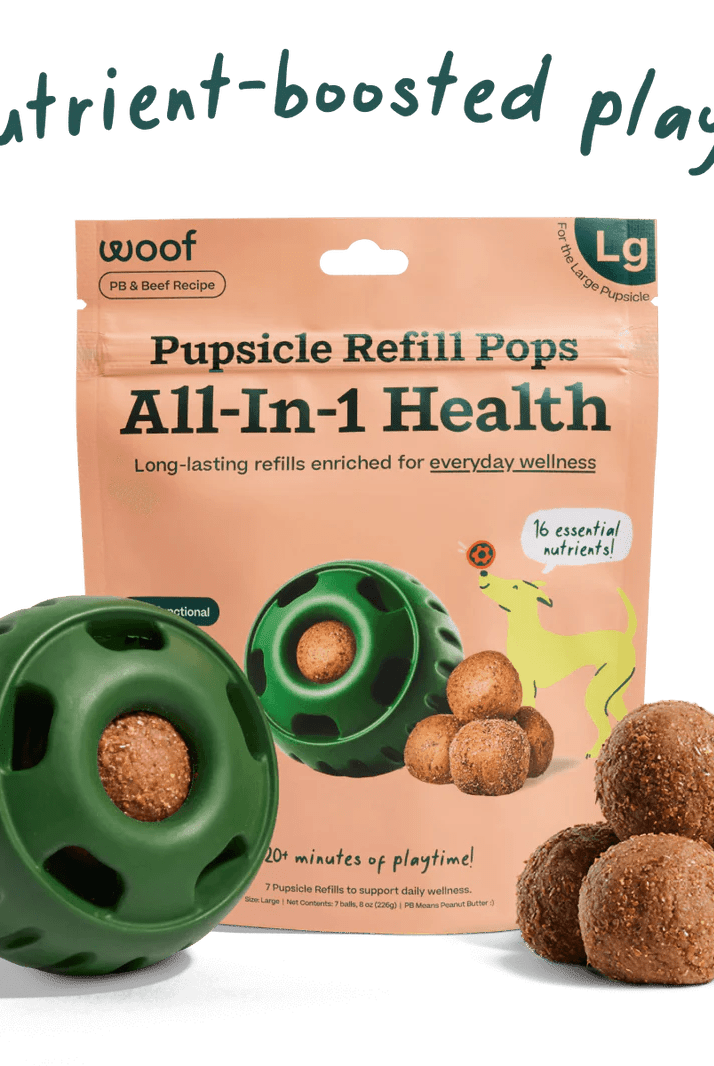 Rose & Lee Co All - in - 1 Wellness Large Pops, Peanut Butter & Beef Flavor Pets
