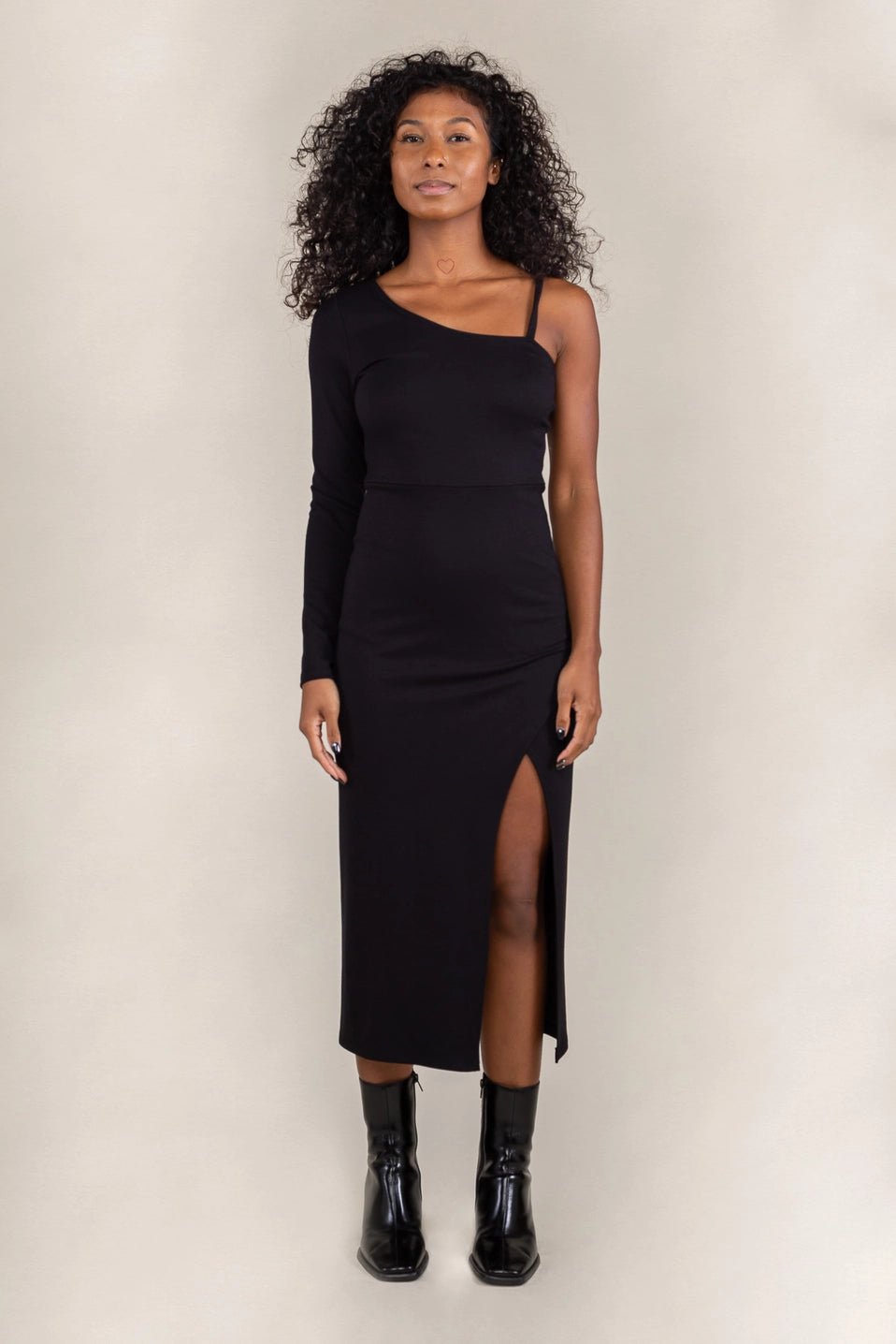 Rose & Lee Co Tari Dress, Black unknown