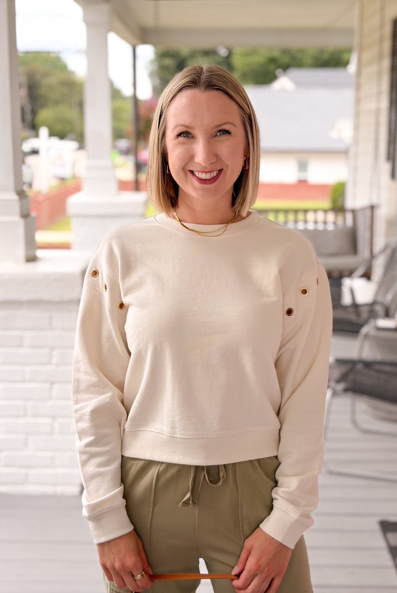 Rose & Lee Co Axel Sweatshirt, Sandstone by Z Supply Sweatshirt & Hoodies
