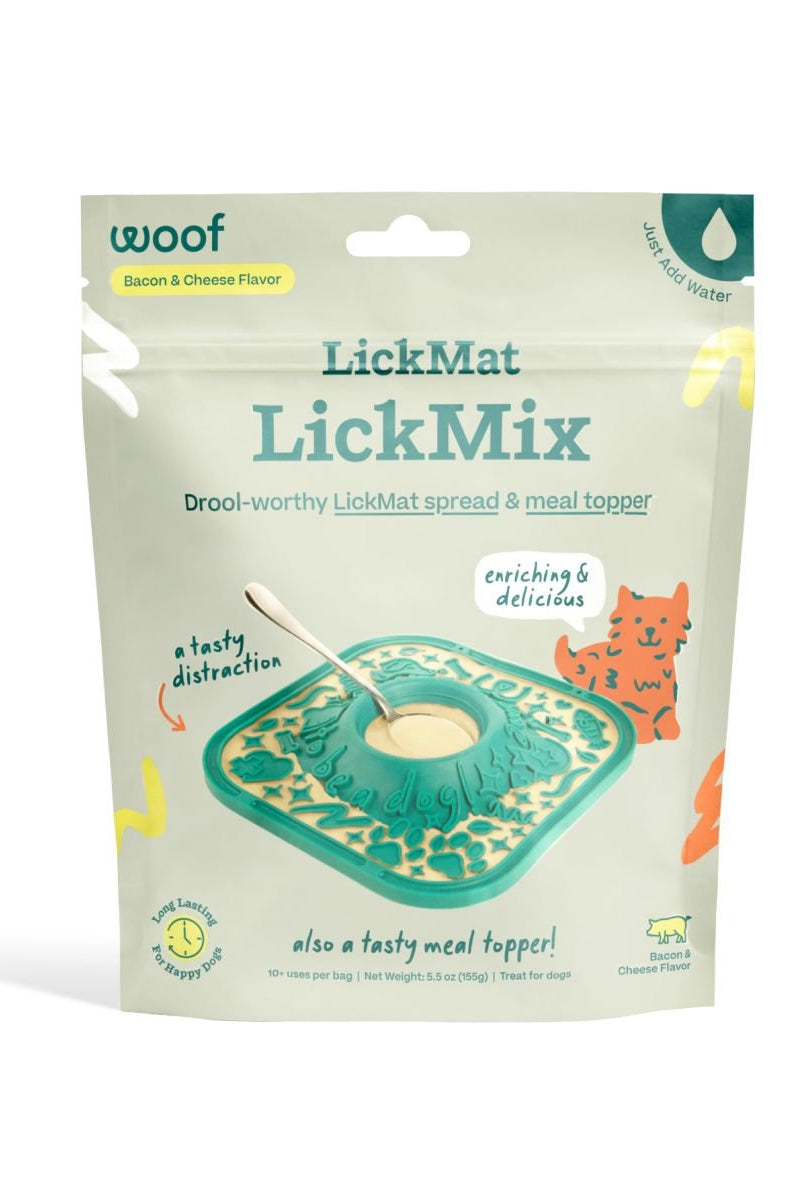 Rose & Lee Co LickMat LickMix, Bacon & Cheese Flavor Pets