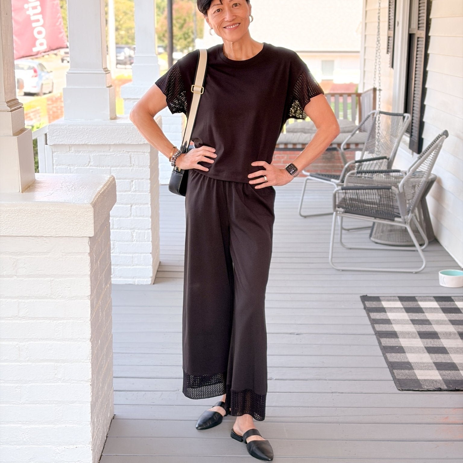 Rose & Lee Co Banyan Pants, Black by Z Supply Pants