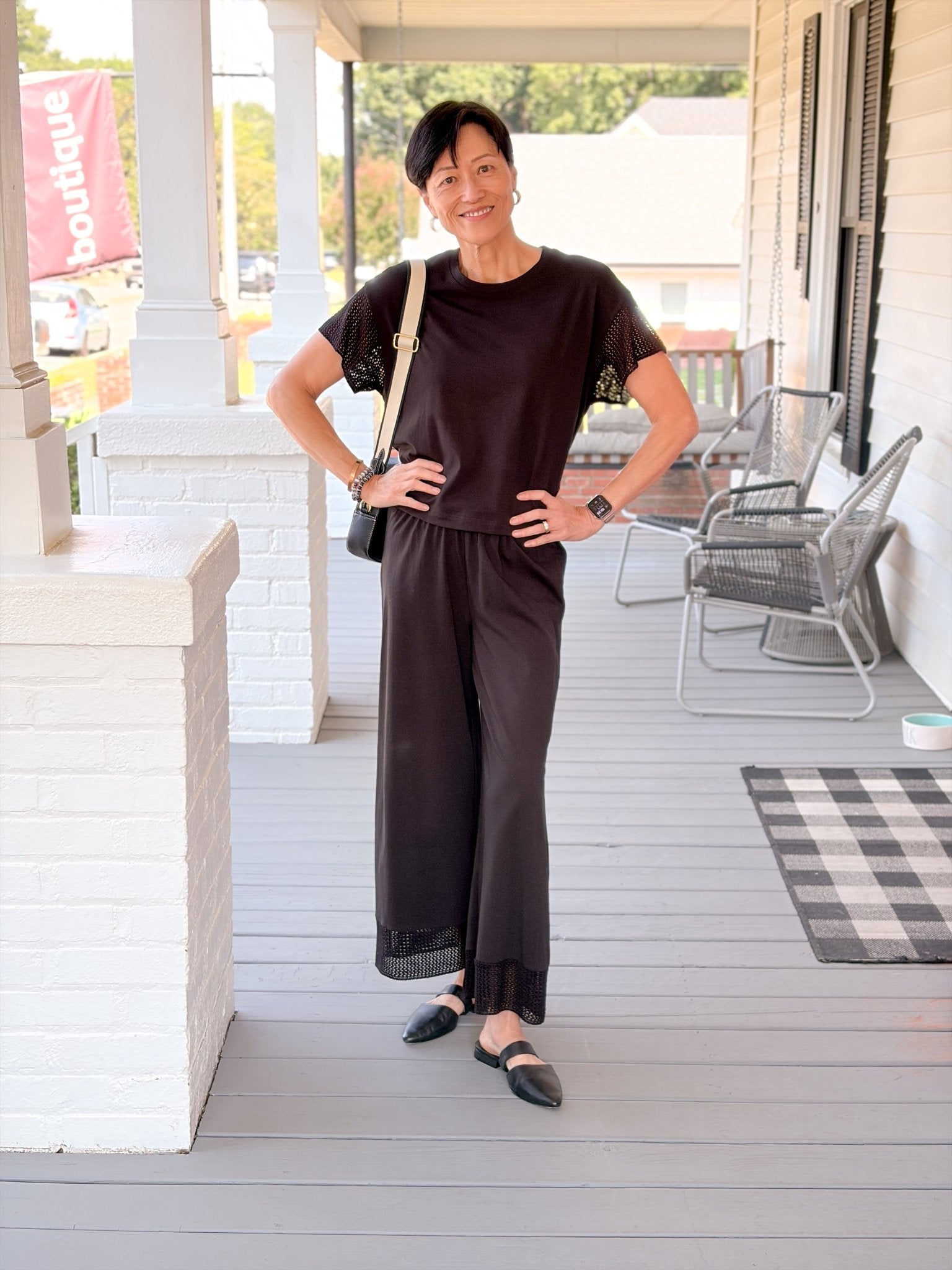Rose & Lee Co Banyan Pants, Black by Z Supply Pants
