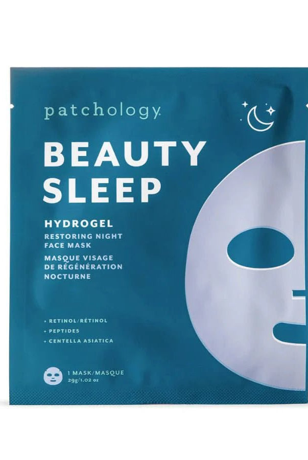 Rose & Lee Co Beauty Sleep Hydrogel Mask, Single Bath & Body