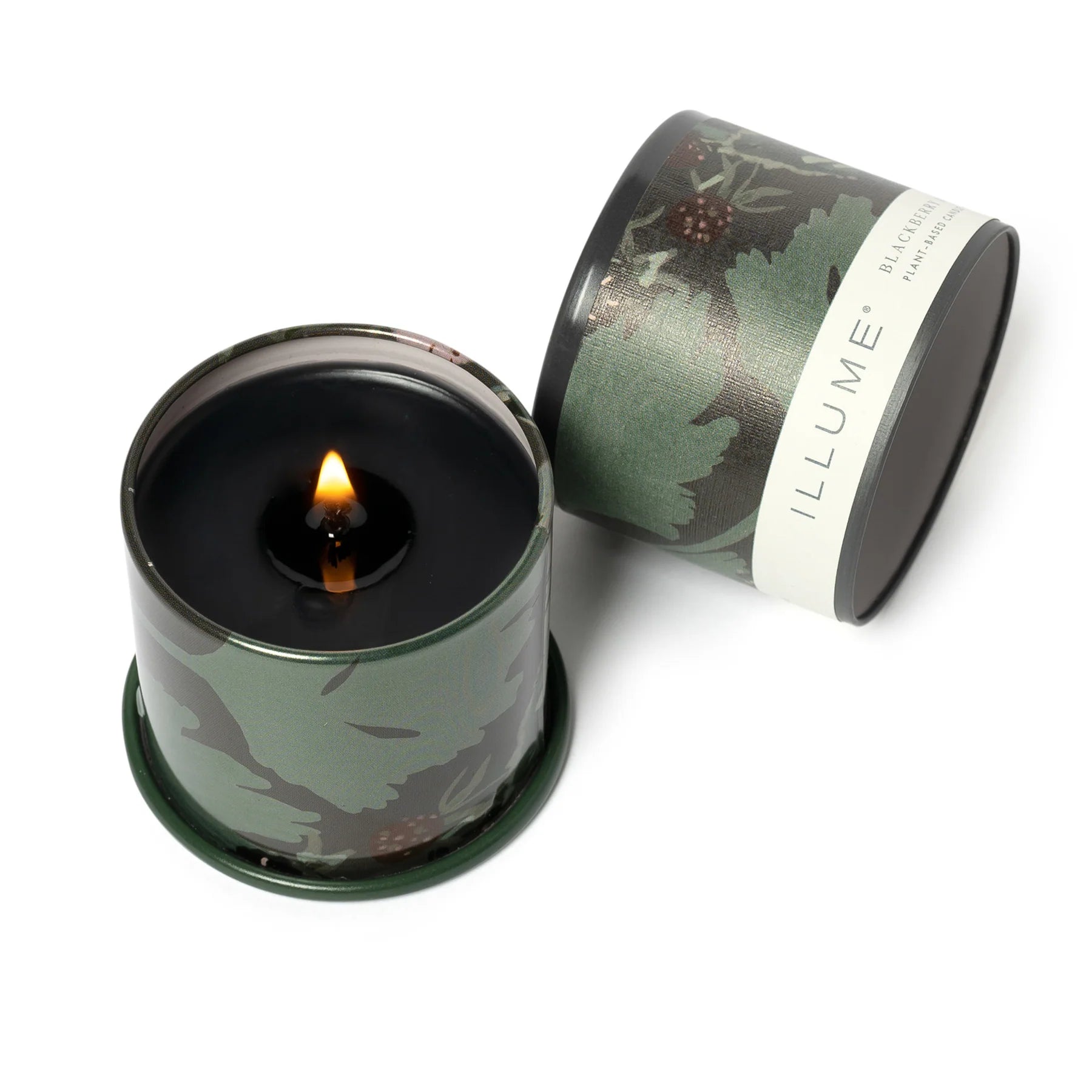 Blackberry Absinthe Demi Vanity Tin Candle