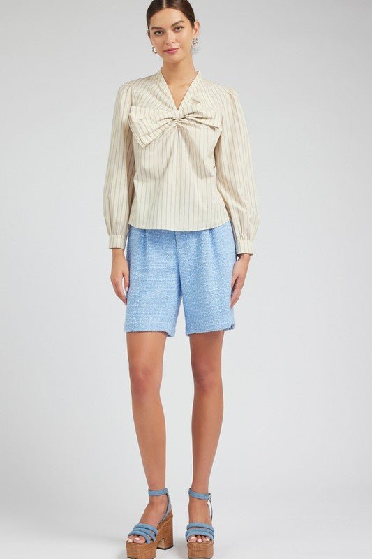 Rose & Lee Co Briella Top, Natural unknown