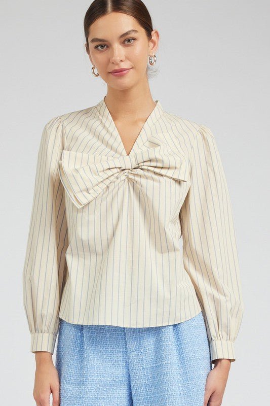 Rose & Lee Co Briella Top, Natural unknown