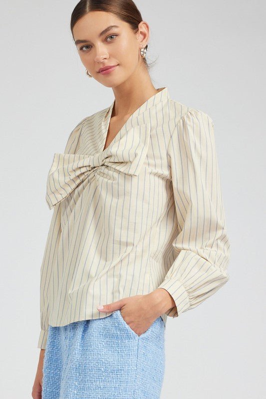 Rose & Lee Co Briella Top, Natural unknown
