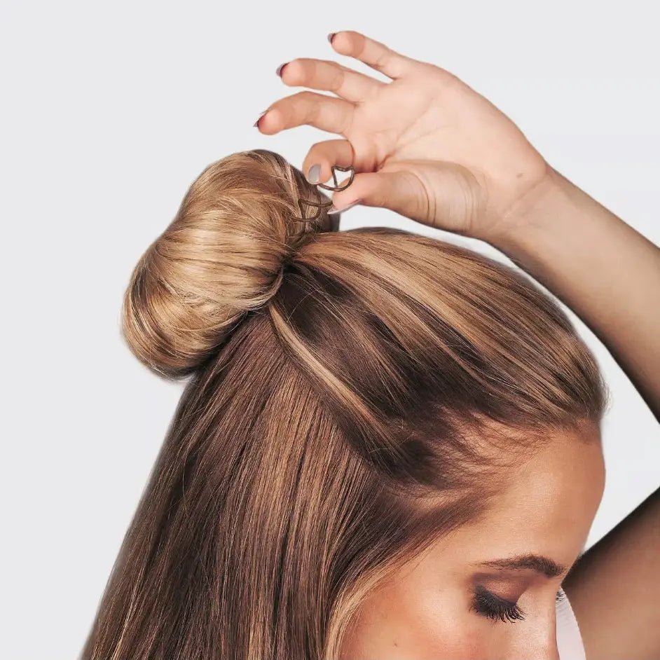 Rose & Lee Co Bun Twist 3pc, Brown Hair