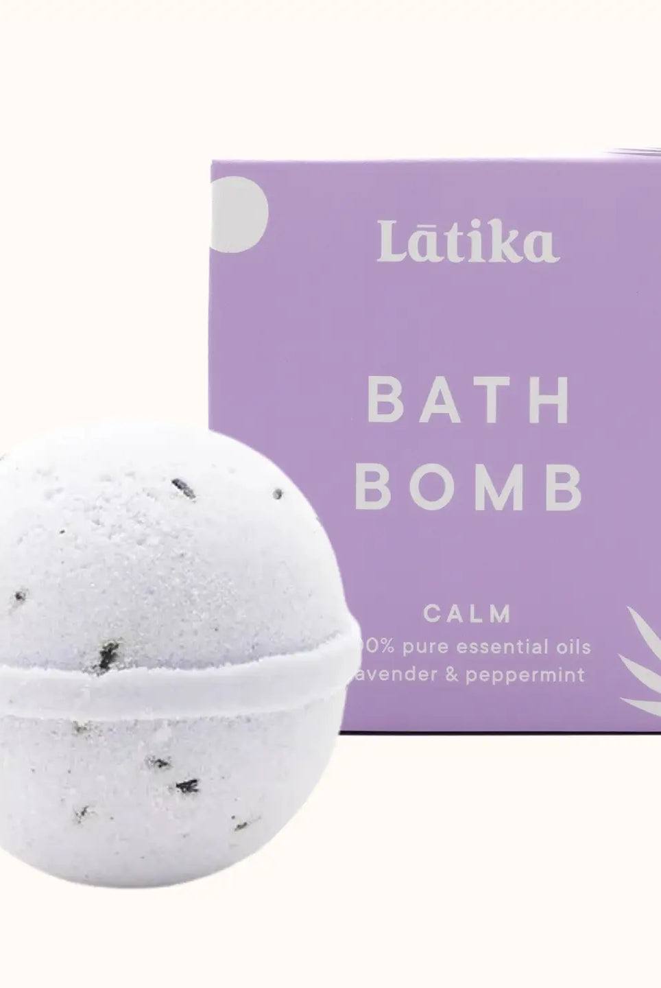 Rose & Lee Co Calm Bath Bomb, Pure Essential Oils Bath & Body