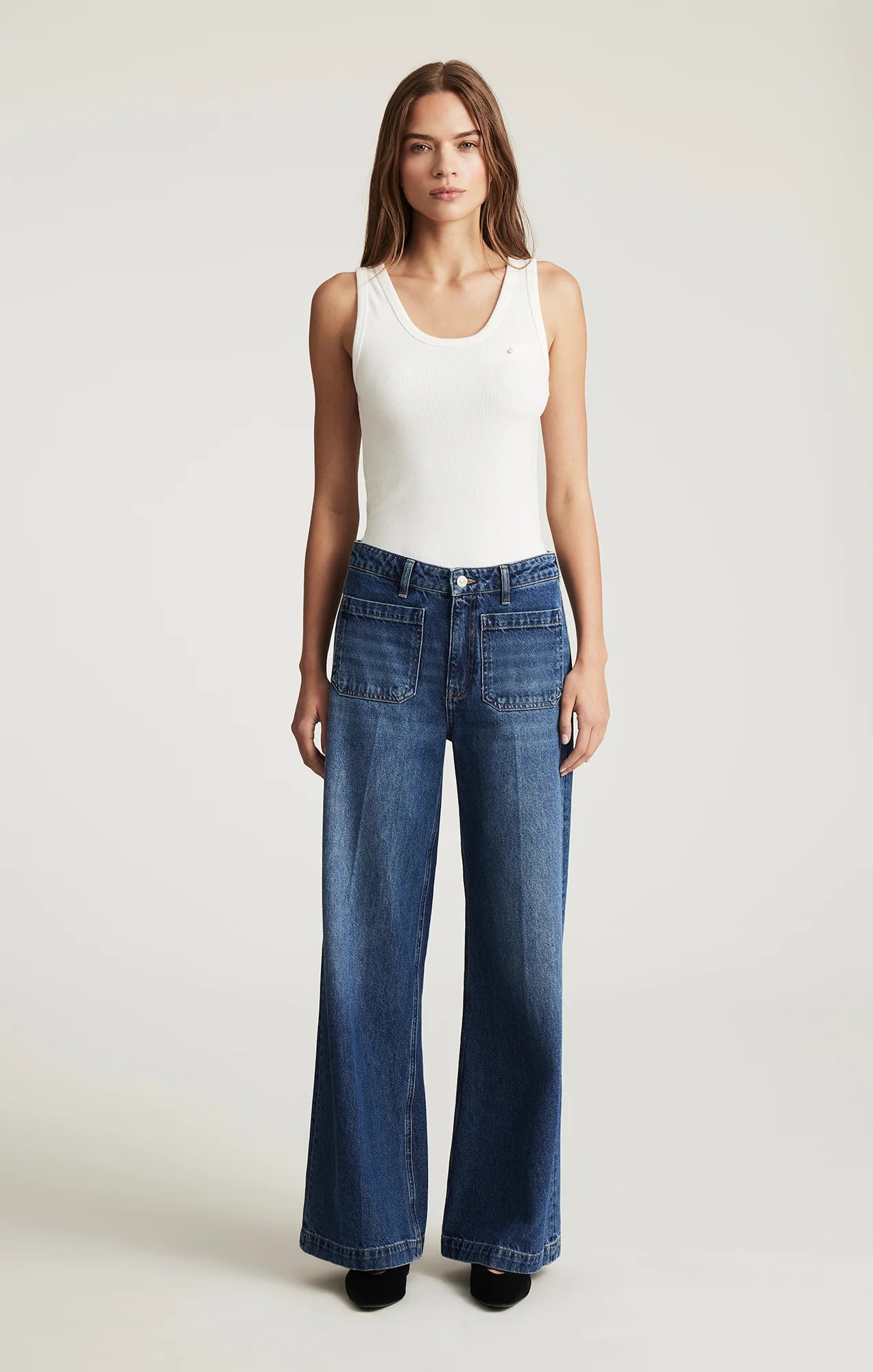 Christine Jeans by Mavi, Dark Brushed Women Owned Ethically Sourced Boutique Apex NC