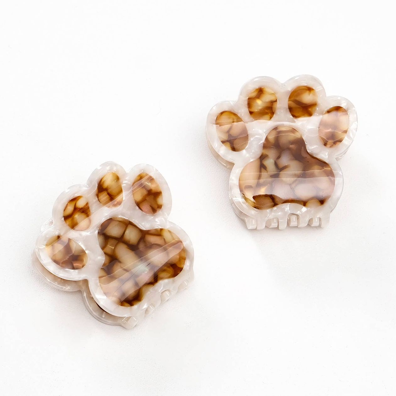 Small Paw Print Claw Clip