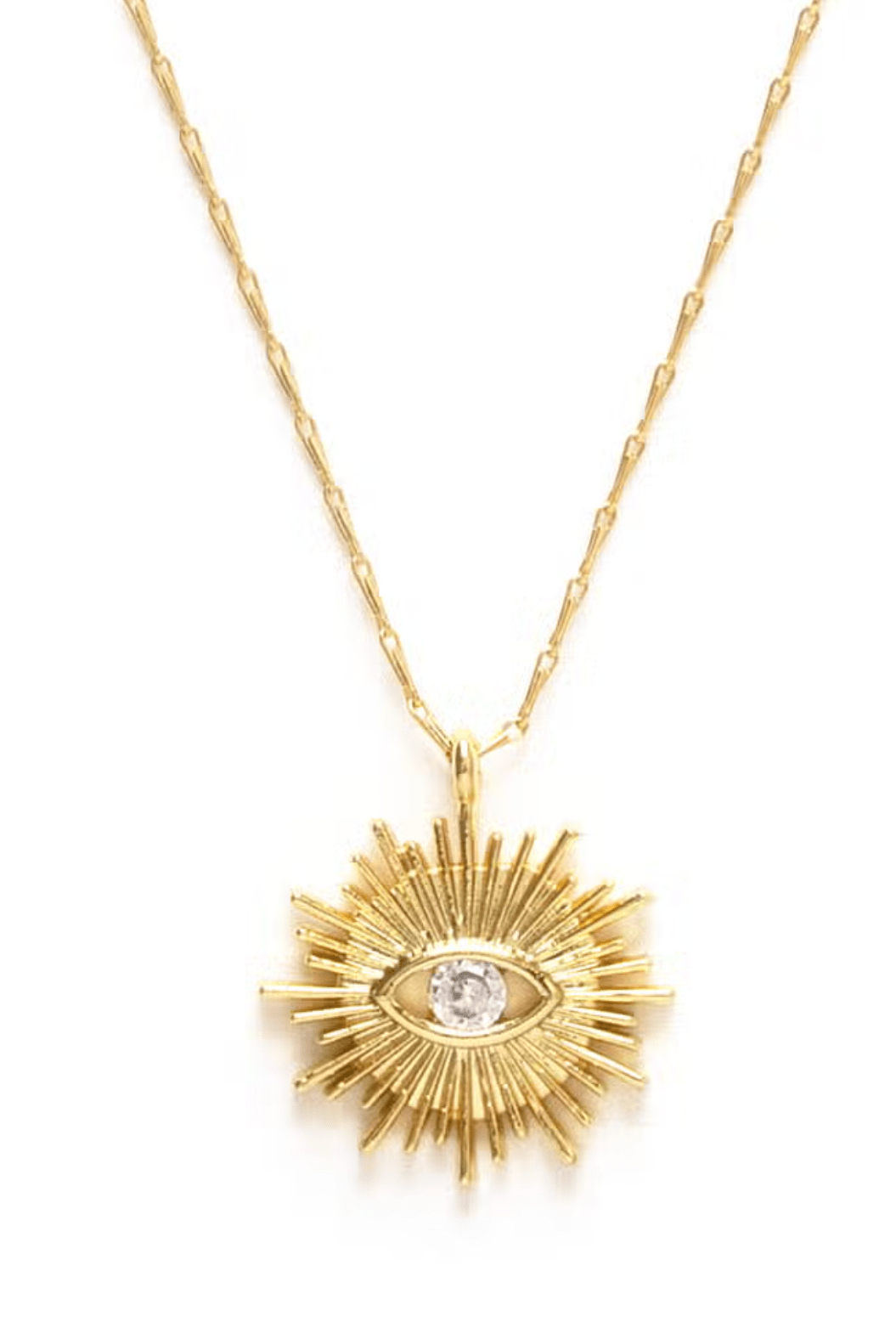 Rose & Lee Co Crystal Mystic Eye Necklace Necklaces
