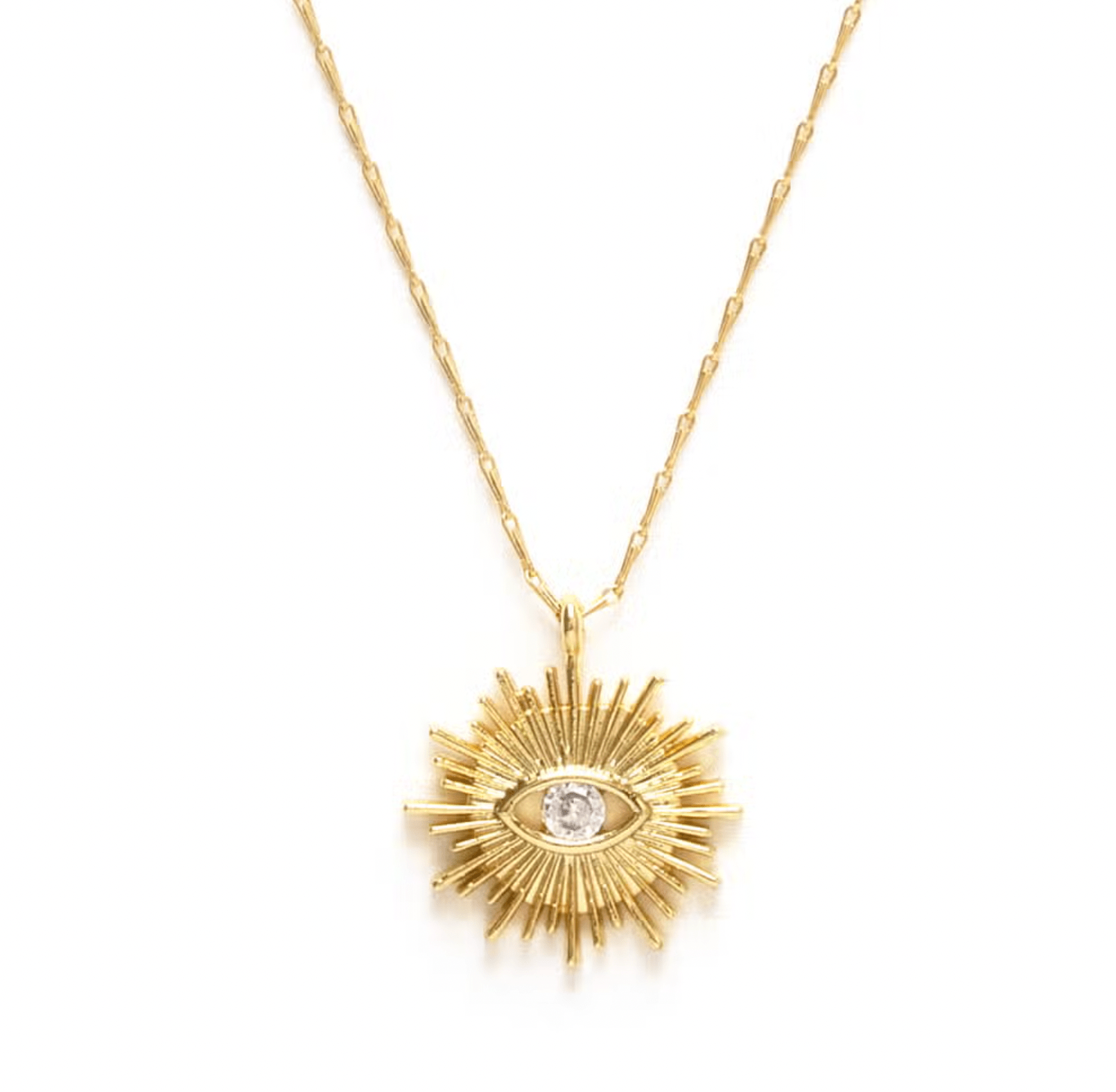 Rose & Lee Co Crystal Mystic Eye Necklace Necklaces