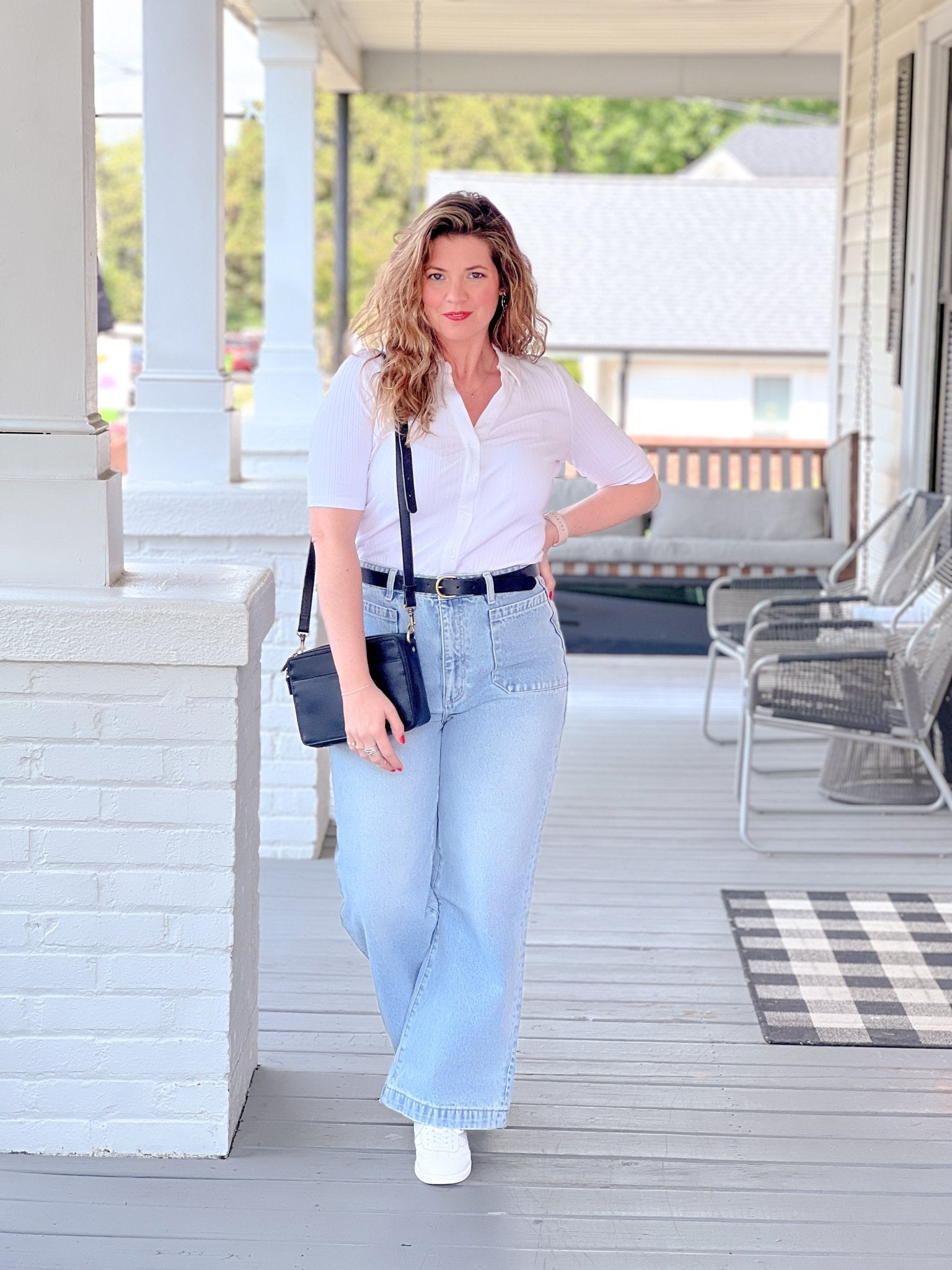 Rose & Lee Co Sailor Jeans, Light Vintage Blue by Rolla's unknown