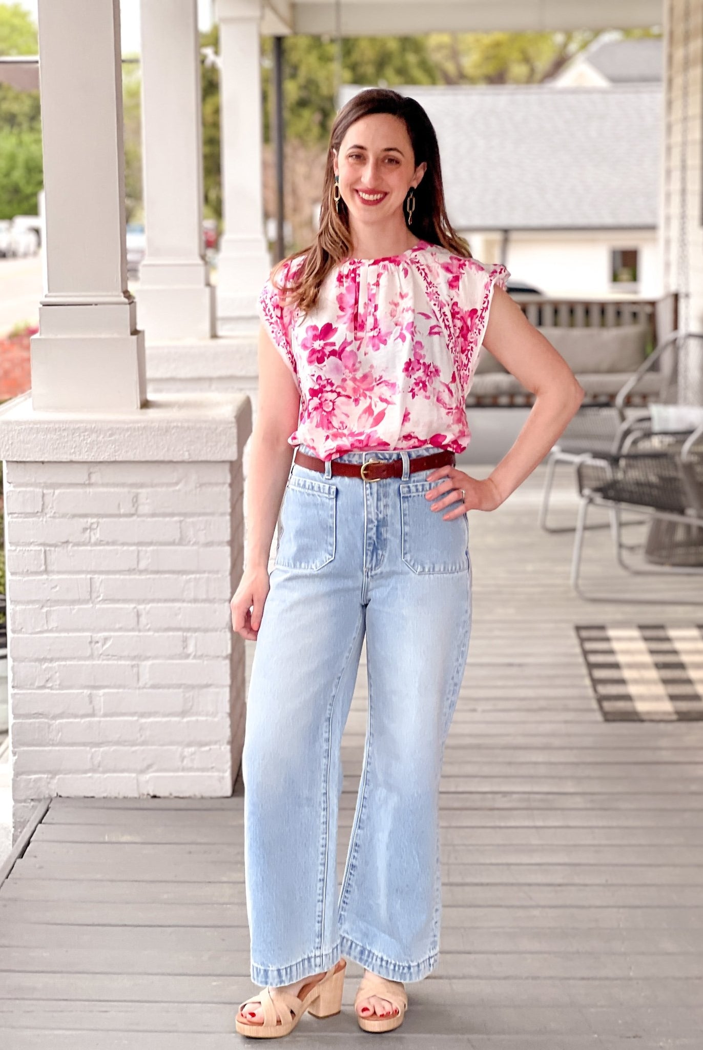 Rose & Lee Co Sailor Jeans, Light Vintage Blue by Rolla's unknown