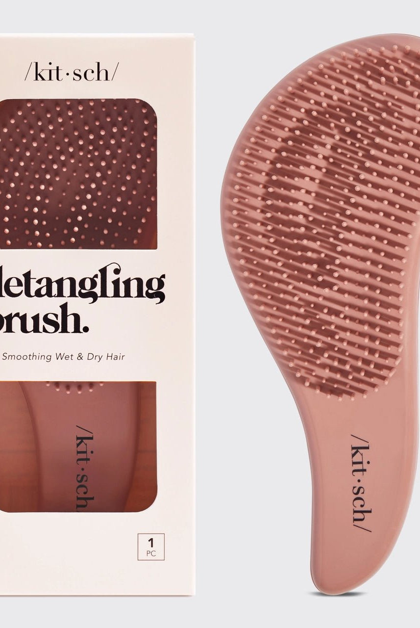 Rose & Lee Co Detangling Brush, Terracotta Hair