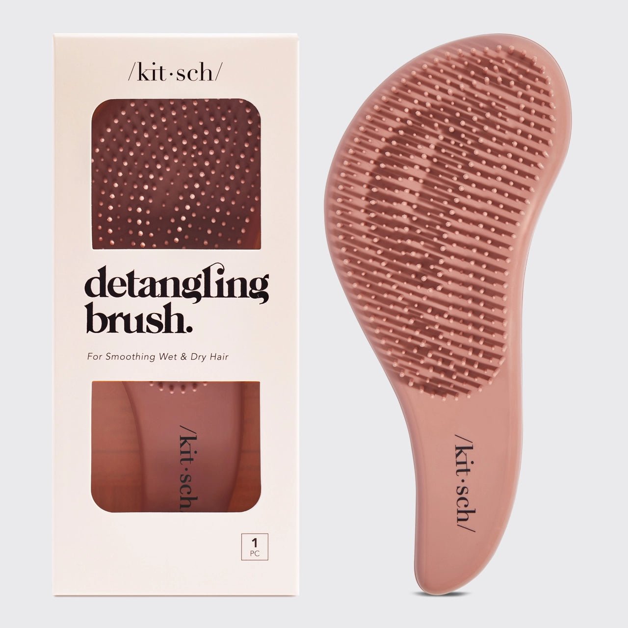 Rose & Lee Co Detangling Brush, Terracotta Hair