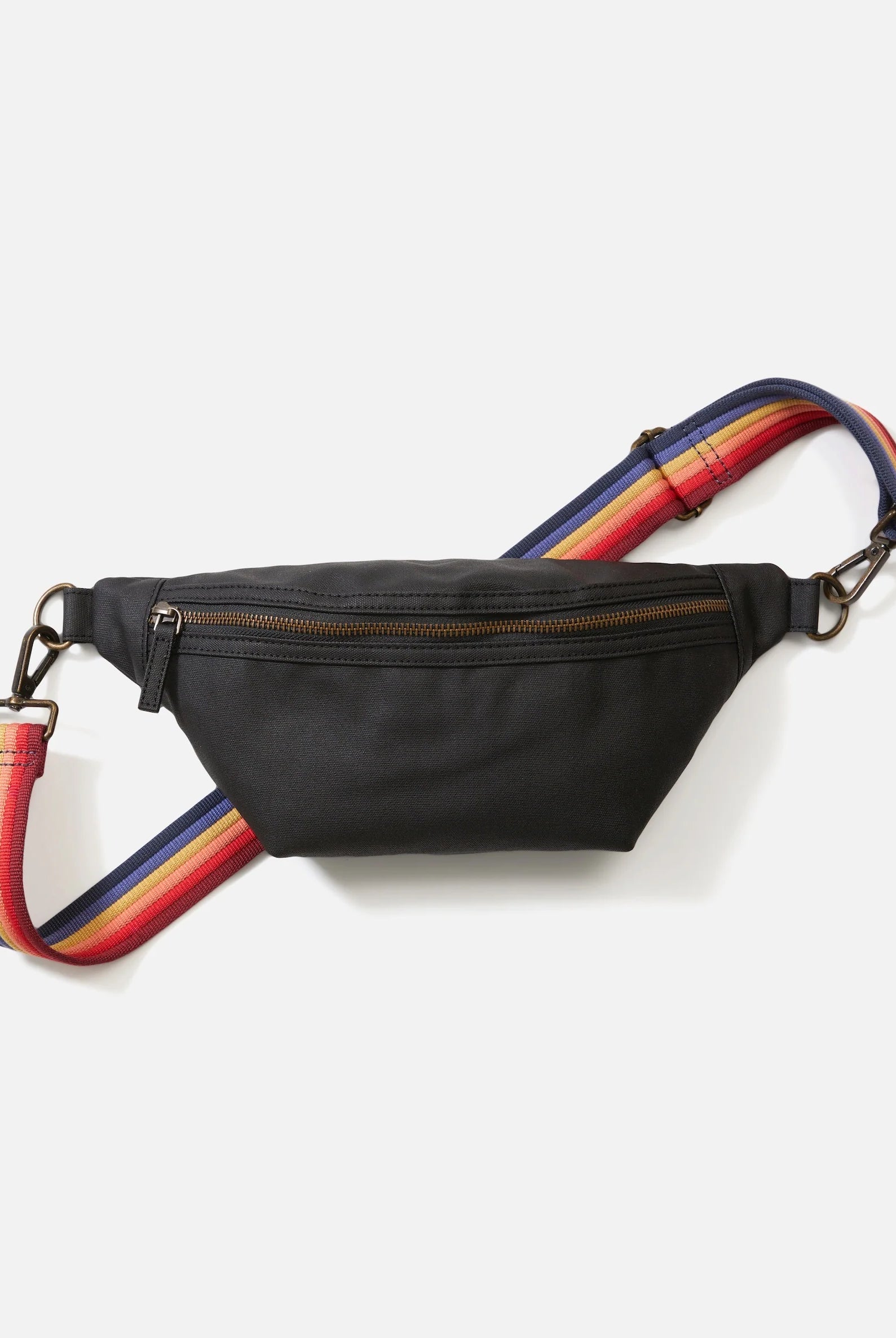 Black Fanny Pack with 2 Straps