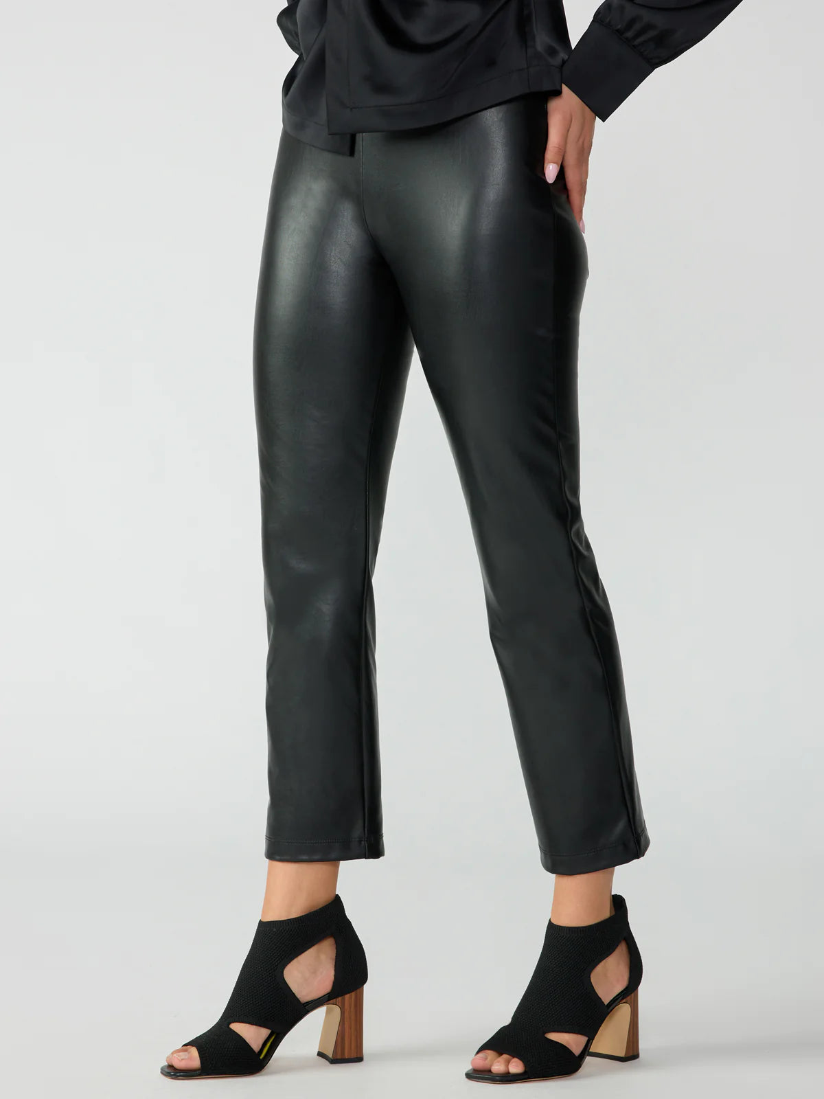 Faux Leather Leggings Apex Ethical Boutique