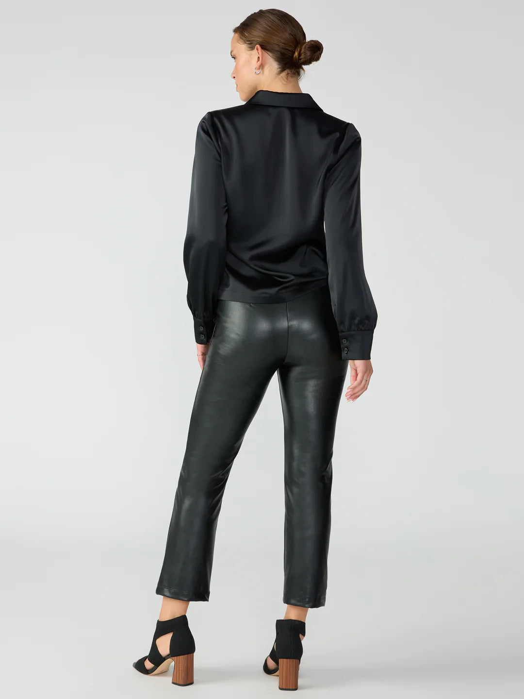 Faux Leather Leggings Apex Ethical Boutique