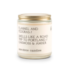 Flannel & Fedoras Candle Apex Ethical Boutique