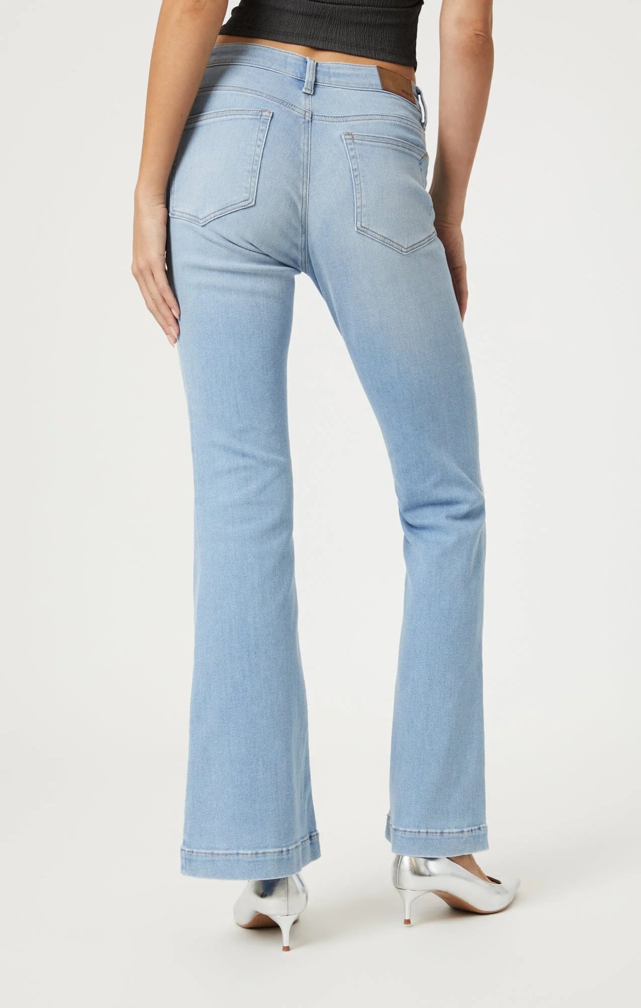 Flared Light Blue Jeans Apex Ethical Boutique