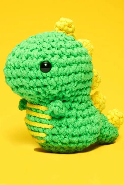 Rose & Lee Co Fred the Dinosaur Crochet Kit Home & Gifts