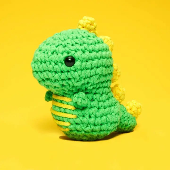 Rose & Lee Co Fred the Dinosaur Crochet Kit Home & Gifts