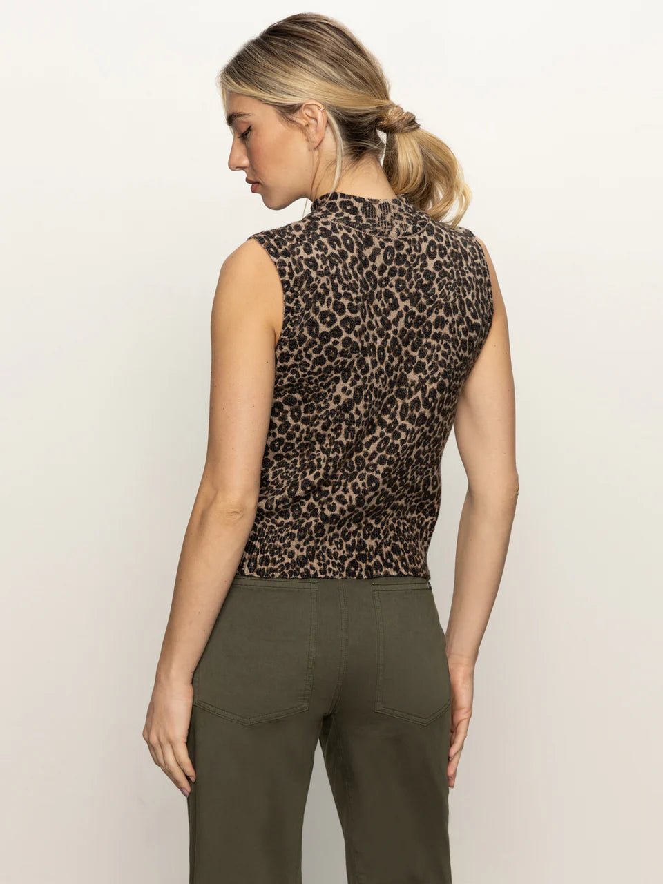 Rose & Lee Co Fuzzy Tank, French Kitty by Sanctuary Tanks