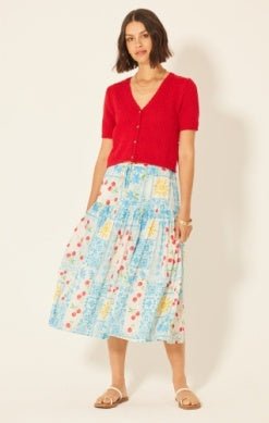 Rose & Lee Co Glassell Skirt, Antique White unknown
