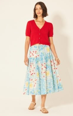 Rose & Lee Co Glassell Skirt, Antique White unknown