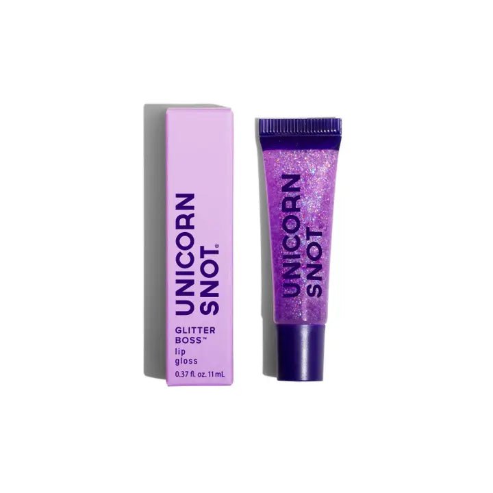 Rose & Lee Co Glitter Boss Lip Gloss, Orchid Bath & Body