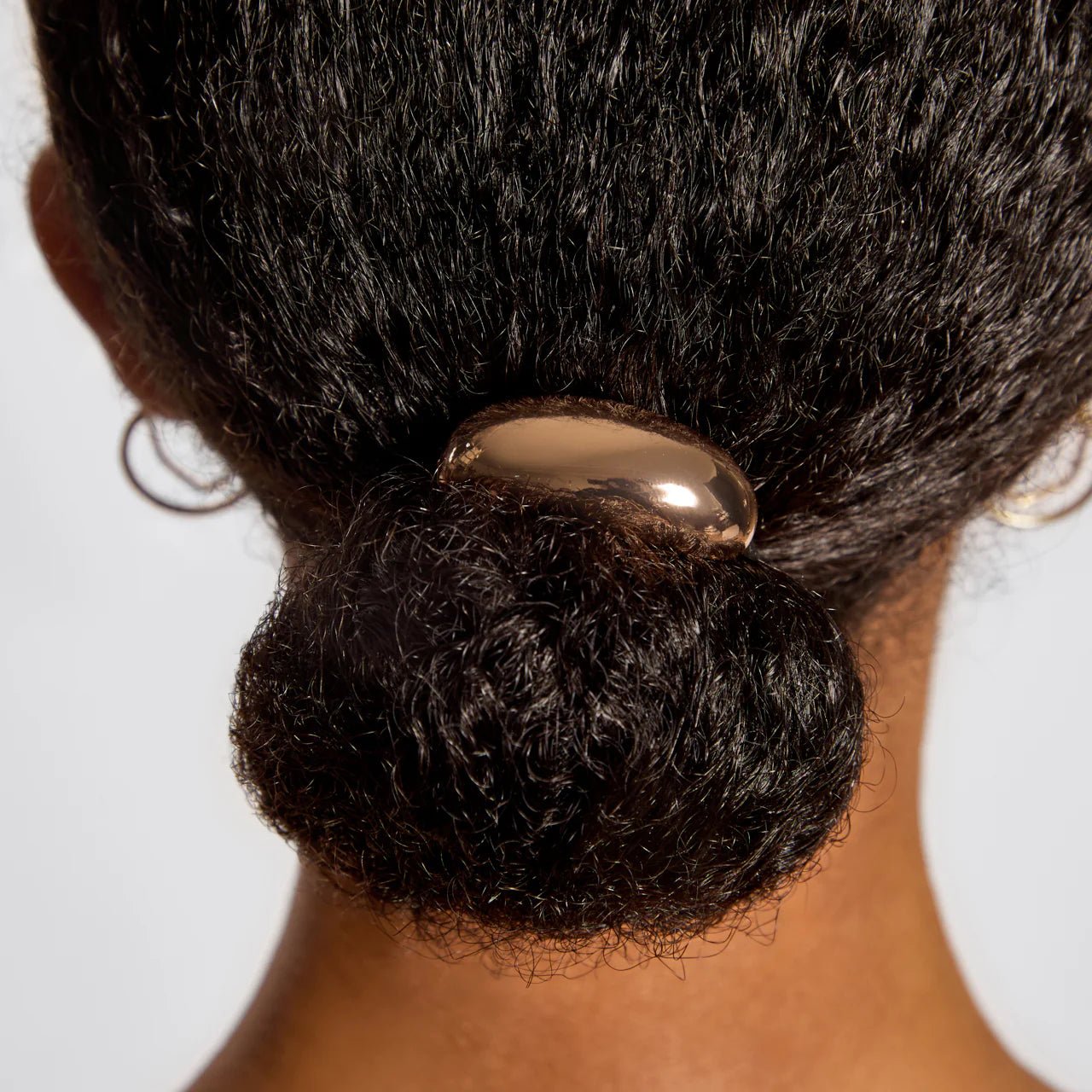 Rose & Lee Co Gold Metal Cloud Cuff, Medium Hair