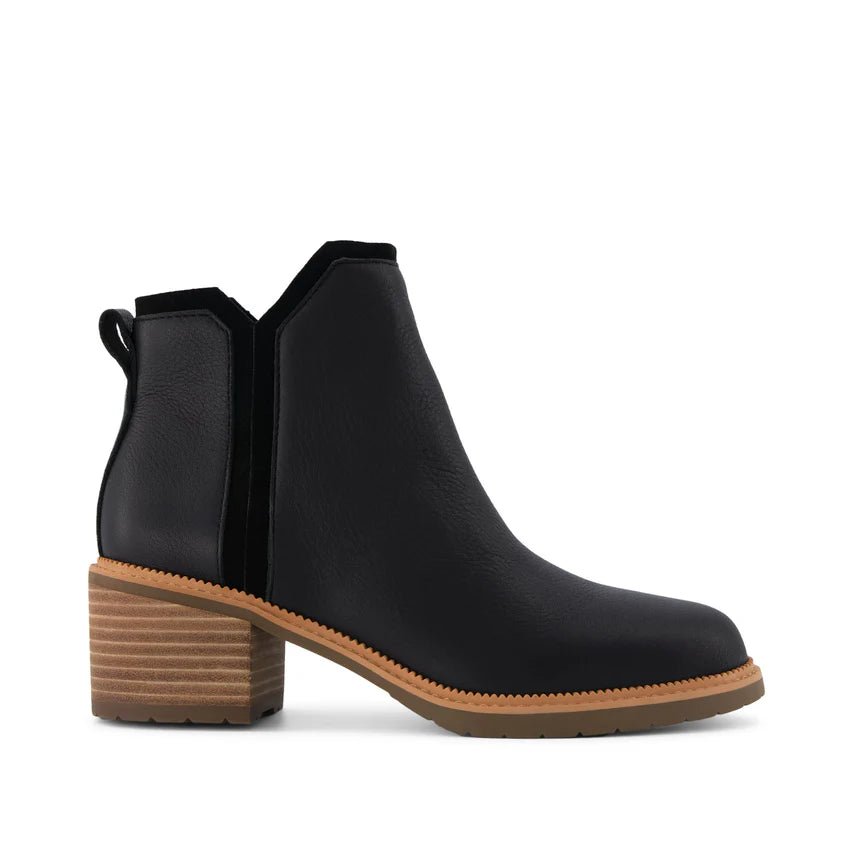 Rose & Lee Co Hailey Boot, Water Resistant Black Leather Accessories