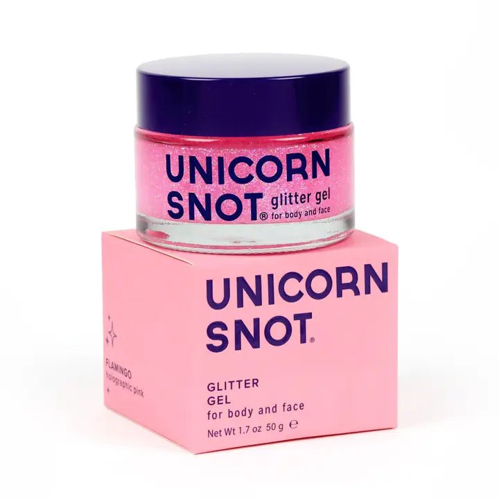 Rose & Lee Co Body Glitter Gel, Flamingo Pink Bath & Body