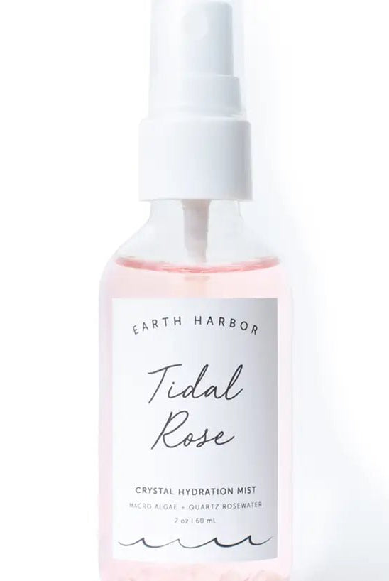 Rose & Lee Co Hydration Mist, Rose Water + Rose Quartz Bath & Body