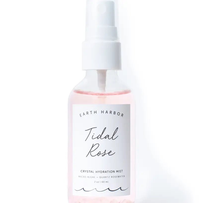 Rose & Lee Co Hydration Mist, Rose Water + Rose Quartz Bath & Body