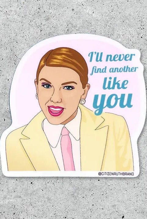 Rose & Lee Co Taylor Swift I'll Never Find Another Sticker Stationery