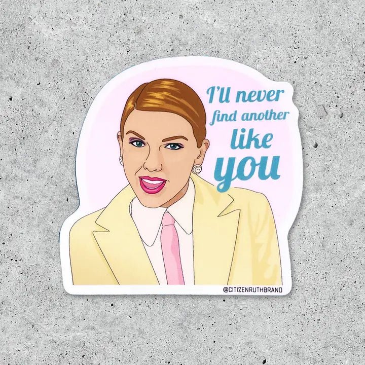 Rose & Lee Co Taylor Swift I'll Never Find Another Sticker Stationery