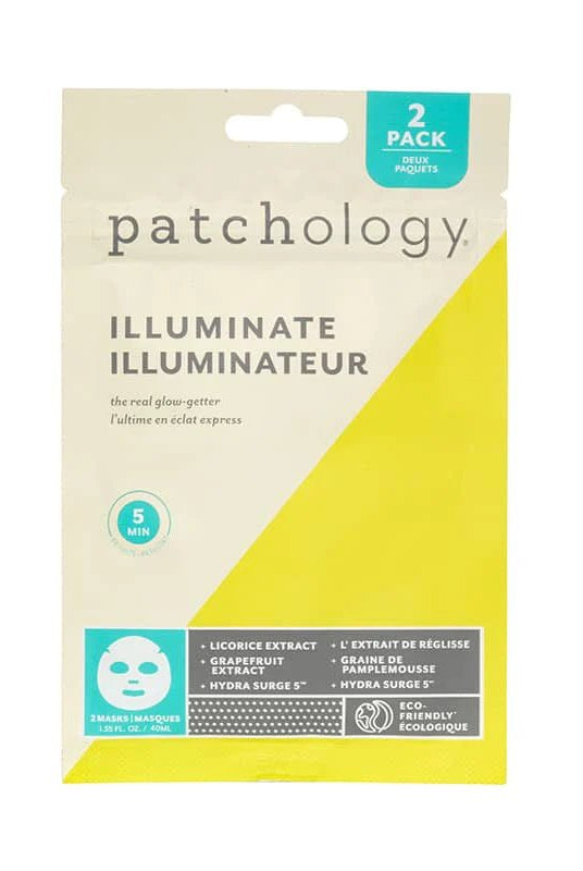Rose & Lee Co Illuminate Sheet Mask, 2 Pack Bath & Body